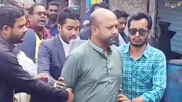 বরিশালে ছাত্রদলের তোপের মুখে ব্যারিস্টার ফুয়াদ - বরিশাল