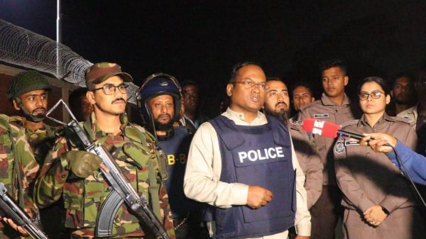 ত্রয়োদশ জাতীয় সংসদ নির্বাচন উপলক্ষ্যে বরিশালে ডমিনেশন পেট্রলিং