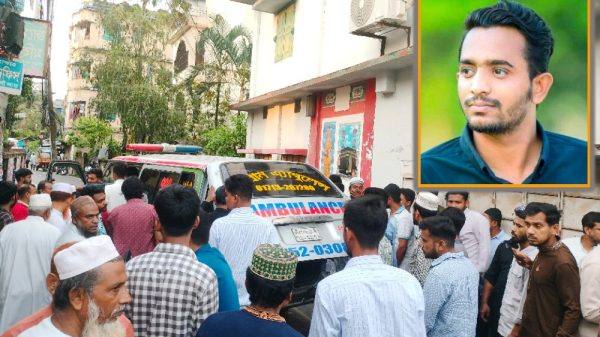 বরিশালে কারাগারের ভেতরেই বাবার লাশের শেষ দেখা পান ছাত্রলীগের নেতা - বরিশাল সংবাদ