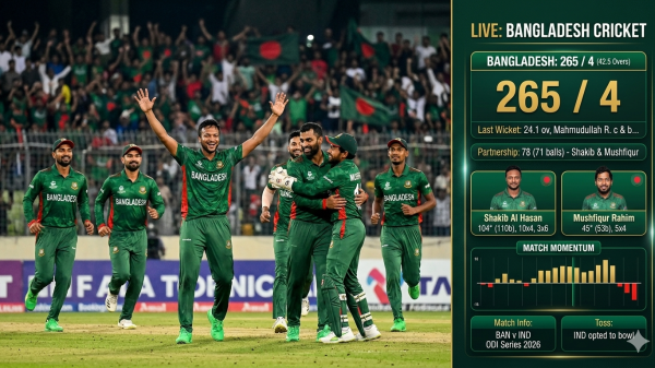 ক্রিকবাজ ও লাইভ ক্রিকেট স্কোর (Cricbuzz / Live Cricket Score)
