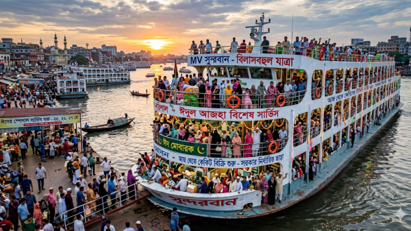 ঢাকা-বরিশাল লঞ্চের ঈদের স্পেশাল টিকিট বিক্রি শুরু | ভাড়ার তালিকা