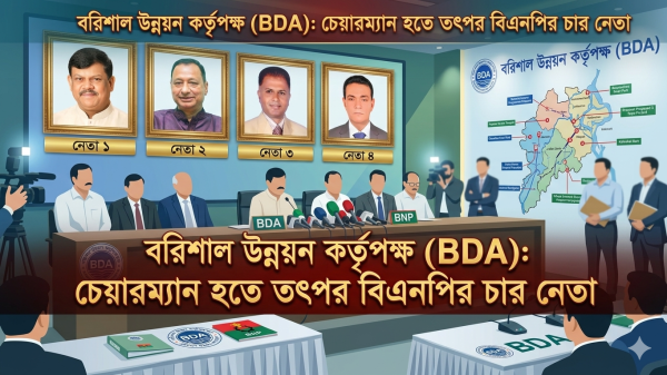বরিশাল উন্নয়ন কর্তৃপক্ষের চেয়ারম্যান নিয়োগে অনিশ্চয়তা, দৌড়ে একাধিক বিএনপি নেতা