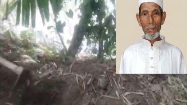 বরিশালে পরকীয়ার জেরে স্বামীকে হত্যা করে মাটিচাপা দিলো স্ত্রী
