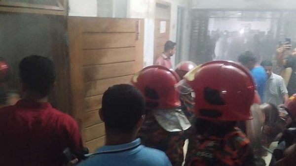 শেবাচিম হাসপাতালে রাসায়নিক সংরক্ষণ কক্ষে আগুন