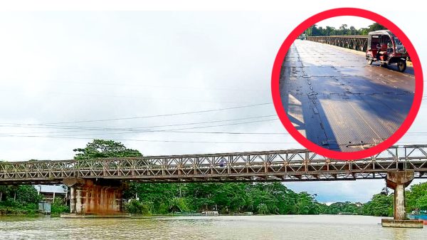 ৩৭ বছরের পুরোনো বাসন্ডা বেইলি সেতুতে ঝুঁকি নিয়েই চলছে যান চলাচল
