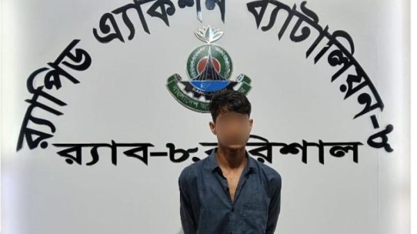 বরিশালে স্কুলছাত্রীকে সংঘবদ্ধ ধর্ষণের প্রধান আসামি গ্রেফতার