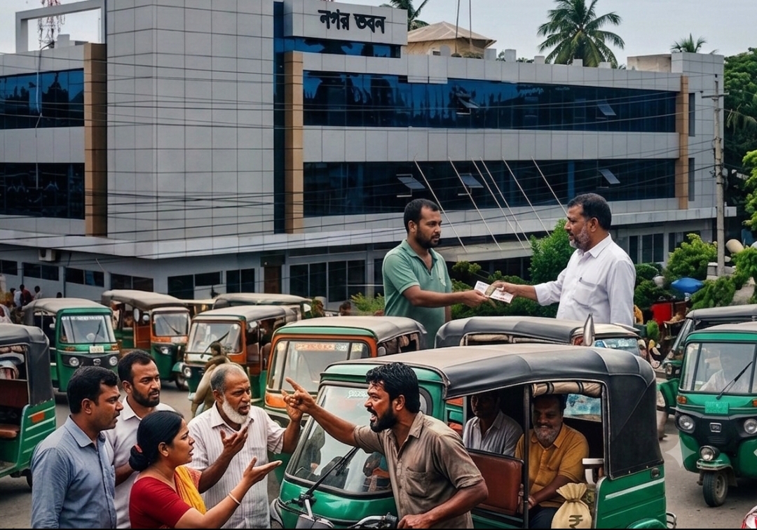 অবৈধ থ্রি-হুইলার উচ্ছেদে থমকে আছে বিসিসির অভিযান