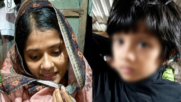 ঝালকাঠিতে শিশুকে নিয়ে নদীতে ঝাঁপ: মায়ের বিরুদ্ধে বাবার হত্যা চেষ্টা মামলা, গ্রেপ্তার