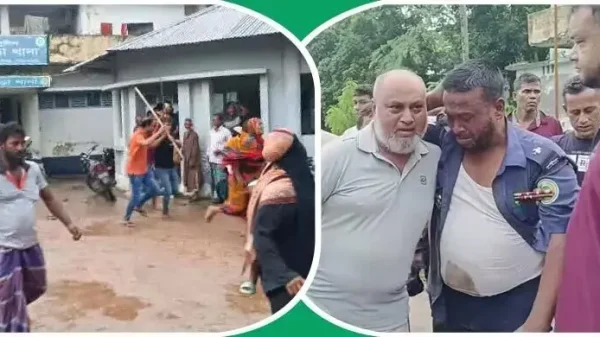 বরিশালে গুজব ছড়িয়ে থানায় হামলার ঘটনার প্রধান আসামিসহ ৫ জন কারাগারে