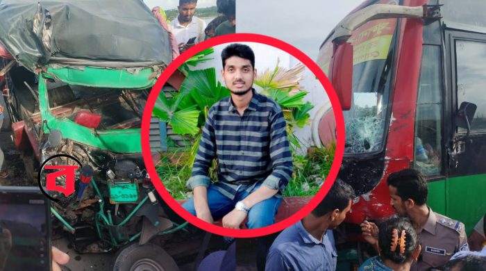 বরিশালে সড়ক দুর্ঘটনায় ববি শিক্ষার্থী ইয়াসিন আরাফাত নিহত